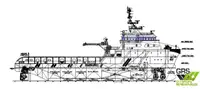 Supply ship for sale