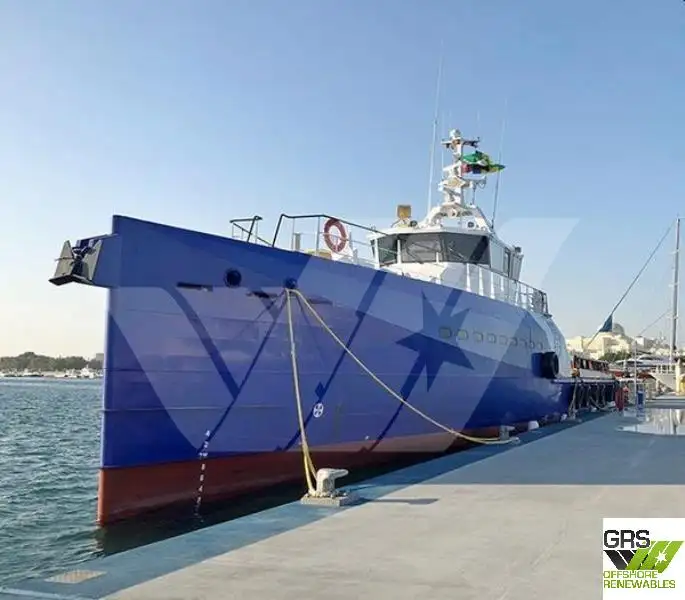 Wind farm service vessel for sale